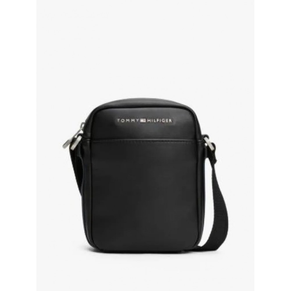 Ανδρικό Τσαντάκι Χιαστή Tommy Hilfiger Th City Mini Reporter AM0AM01941-002 Μαύρο