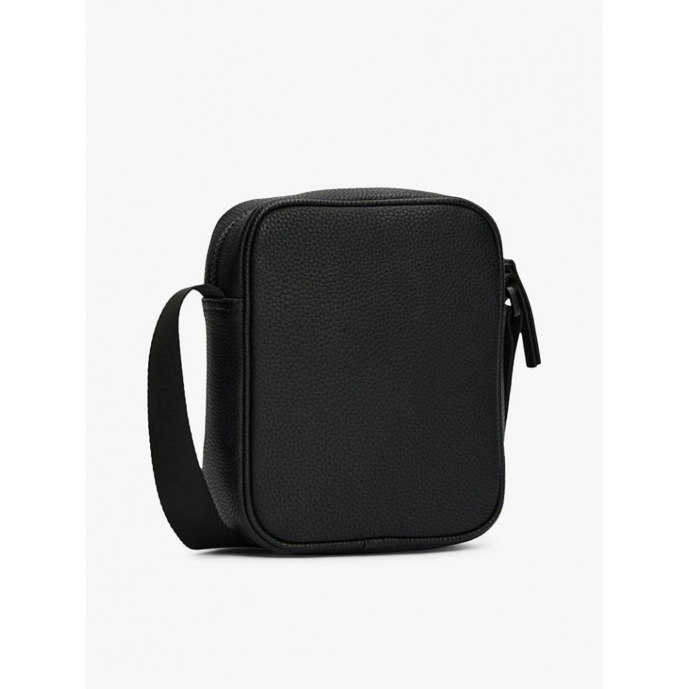 Ανδρικό Τσαντάκι Χιαστή Tommy Hilfiger Essential Pu Mini Reporter AM0AM09504-BDS  Μαύρο