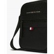 Ανδρικό Τσαντάκι Χιαστή Tommy Hilfiger Essential Pu Mini Reporter AM0AM09504-BDS  Μαύρο