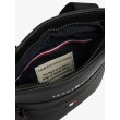 Ανδρικό Τσαντάκι Χιαστή Tommy Hilfiger Essential Pu Mini Crossover AM0AM09505-BDS Μαύρο
