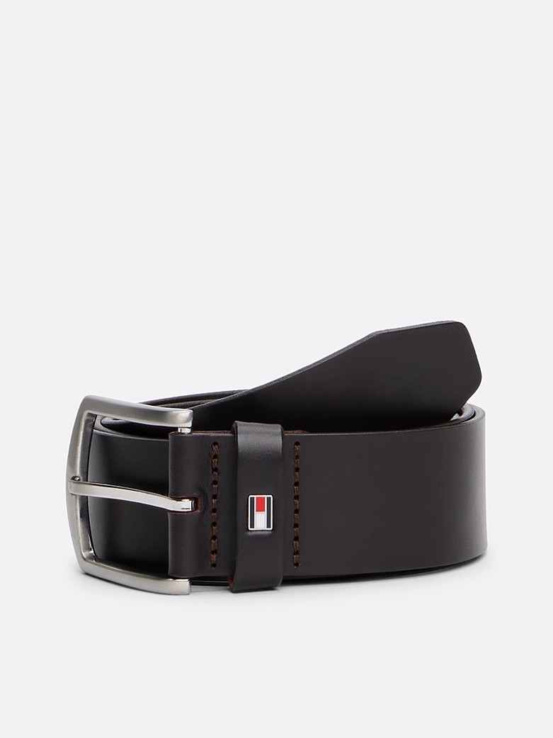 Ανδρική Ζώνη Tommy Hilfiger New Denton Belt 4.0 E367863162-257 Καφέ