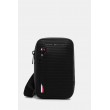 Ανδρικό Τσαντάκι Tommy Hilfiger Th Corp Phone Crossover AM0AM14021-BDS Μαύρo