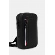 Ανδρικό Τσαντάκι Tommy Hilfiger Th Corp Phone Crossover AM0AM14021-BDS Μαύρo