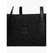 Γυναικεία Τσάντα Tommy Hilfiger Th City Mini Tote Mono Nylon AW0AW18162-BDS Μαύρη