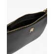 Γυναικεία Τσάντα Tommy Hilfiger Th Glam Conv Med Crossover AW0AW18143-BDS Μαύρη
