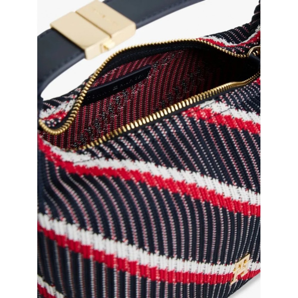 Γυναικεία Τσάντα Tommy Hilfiger Th Go Crossover Mix AW0AW18165-0GY Μπλε