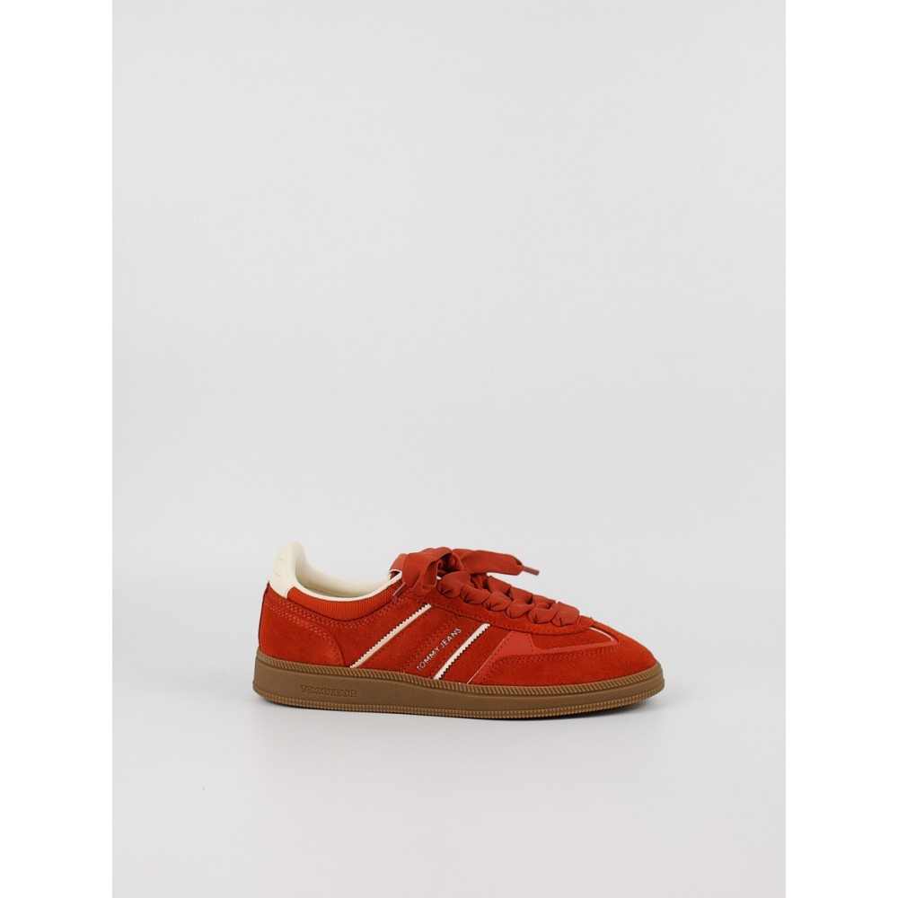 Γυναικεία Sneaker Tommy Hilfiger The Greenwich Edge Suede EN0EN02924-SN4 Κοραλί