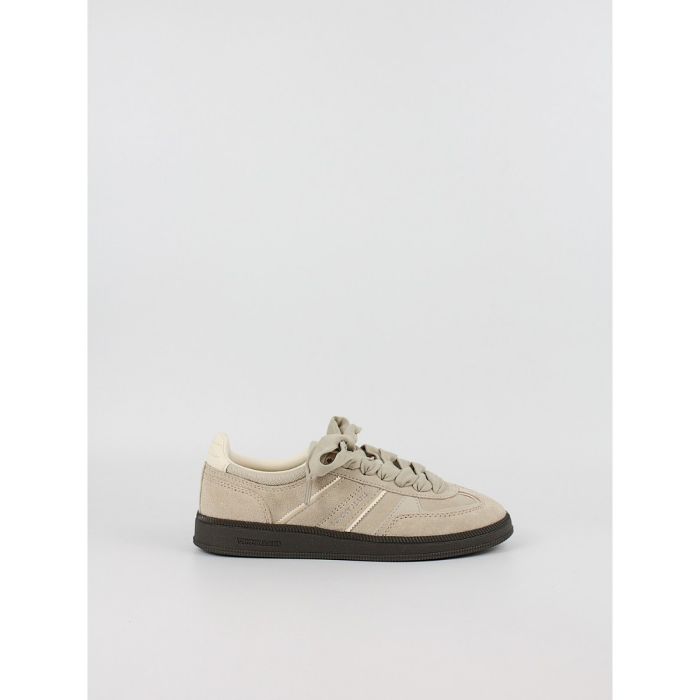 Γυναικεία Sneaker Tommy Hilfiger The Greenwich Edge Suede EN0EN02924-ABY Μπεζ