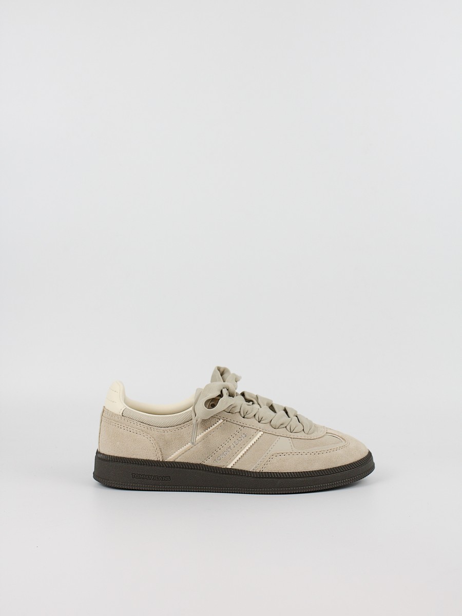 Γυναικεία Sneaker Tommy Hilfiger The Greenwich Edge Suede EN0EN02924-ABY Μπεζ