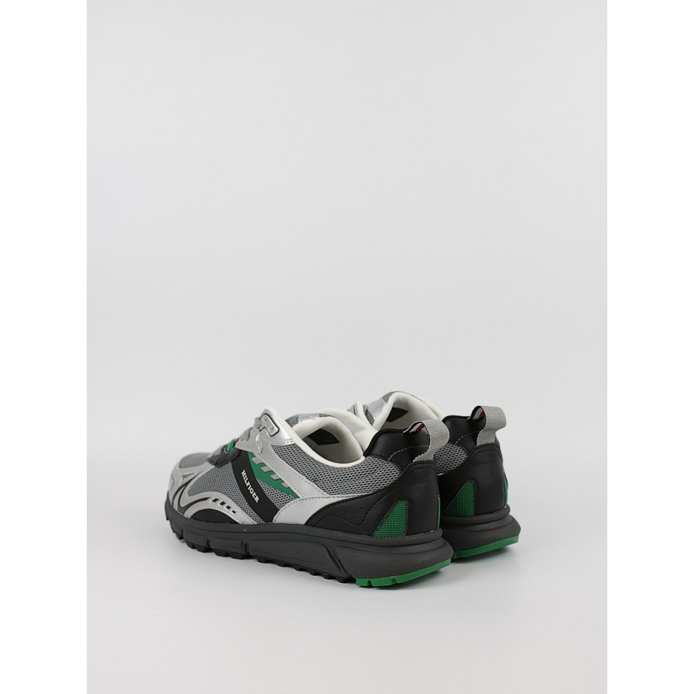 Ανδρικά Sneaker Tommy Hilfiger Outdoor Sneaker Tech Mix FM0FM05843-PRY Γκρι