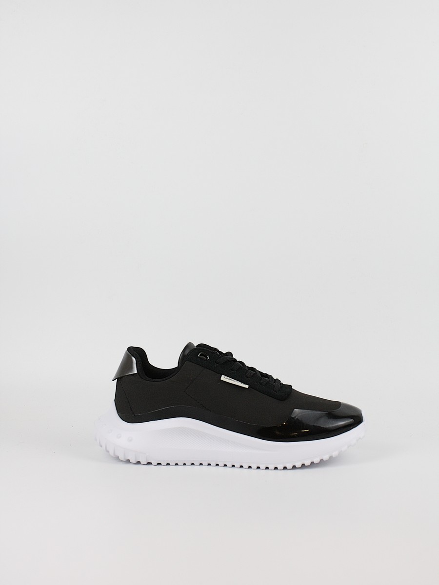 Γυναικεία Sneaker Calvin KLein Eva Runner Lace Up Mat Mix YW0YW02016-0GM Μαυρο