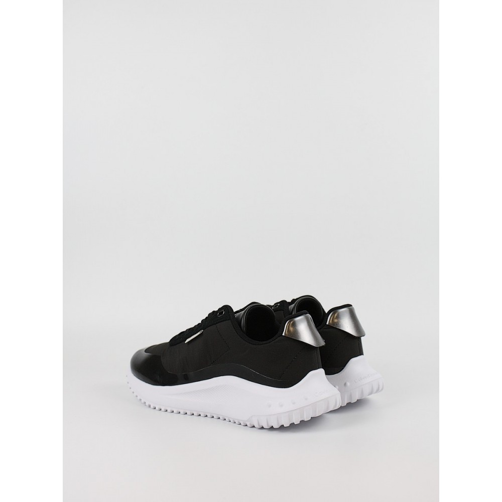 Γυναικεία Sneaker Calvin KLein Eva Runner Lace Up Mat Mix YW0YW02016-0GM Μαυρο