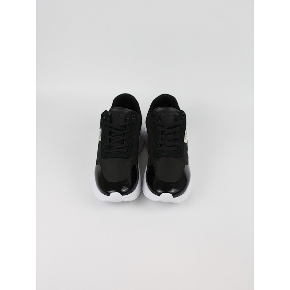 Γυναικεία Sneaker Calvin KLein Eva Runner Lace Up Mat Mix YW0YW02016-0GM Μαυρο