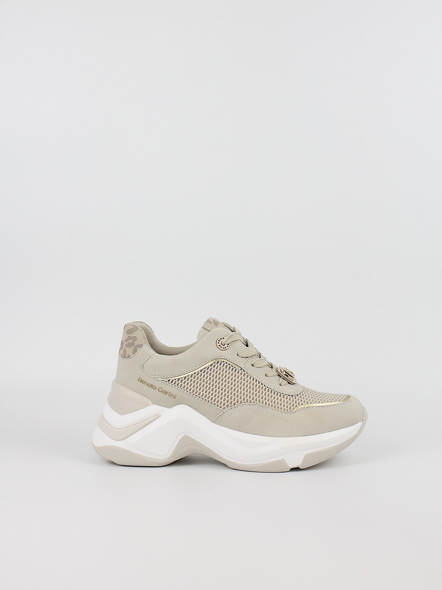 Γυναικείο Sneaker Renato Garini W119R02035R8 Μπεζ
