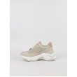 Γυναικείο Sneaker Renato Garini W119R02035R8 Μπεζ