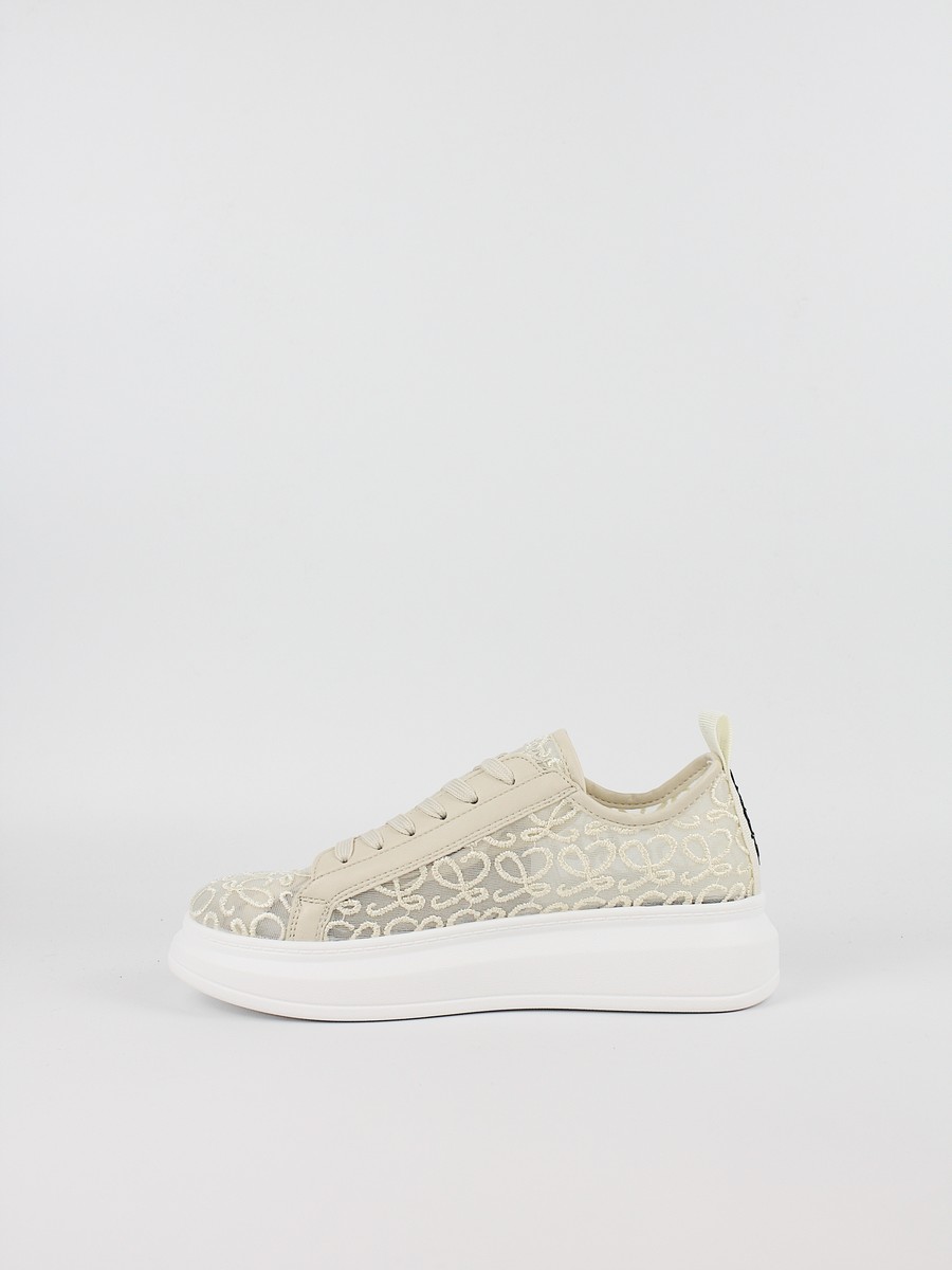 Γυναικείο Sneaker Renato Garini W119R1802608 Μπεζ