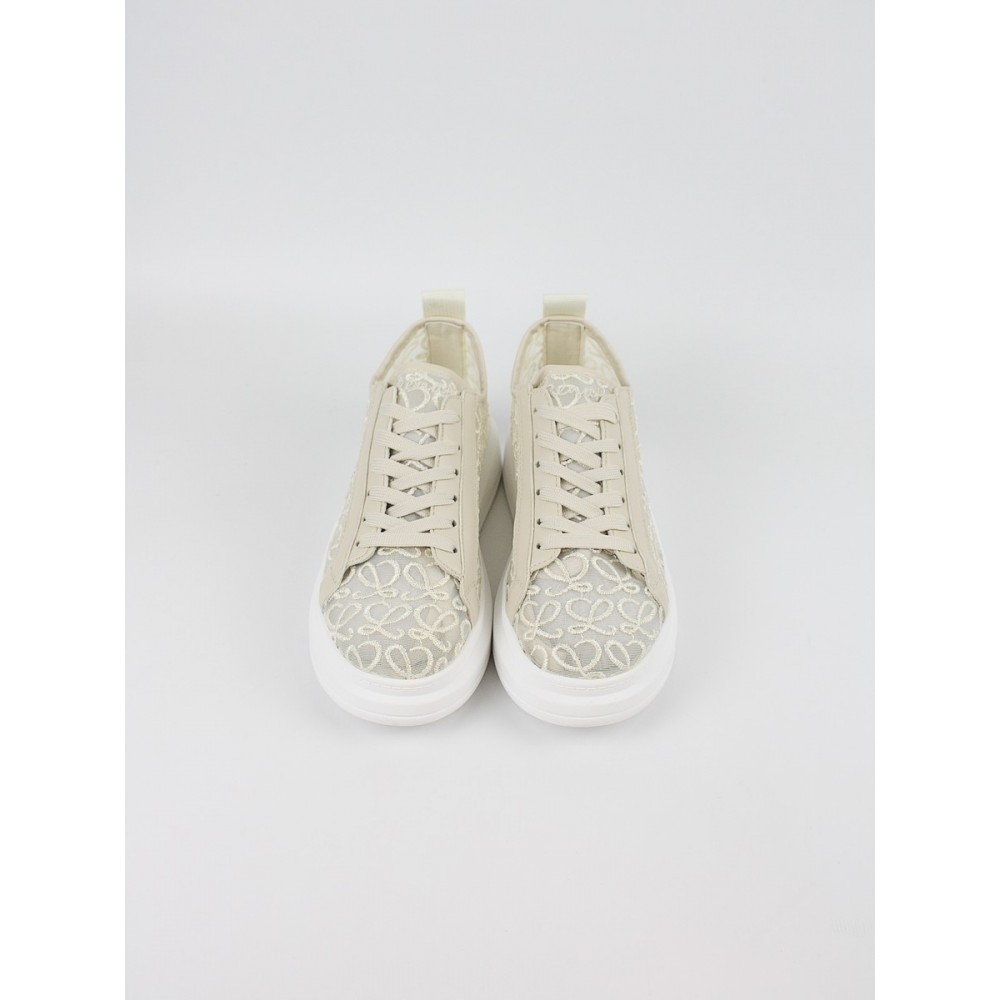 Γυναικείο Sneaker Renato Garini W119R1802608 Μπεζ