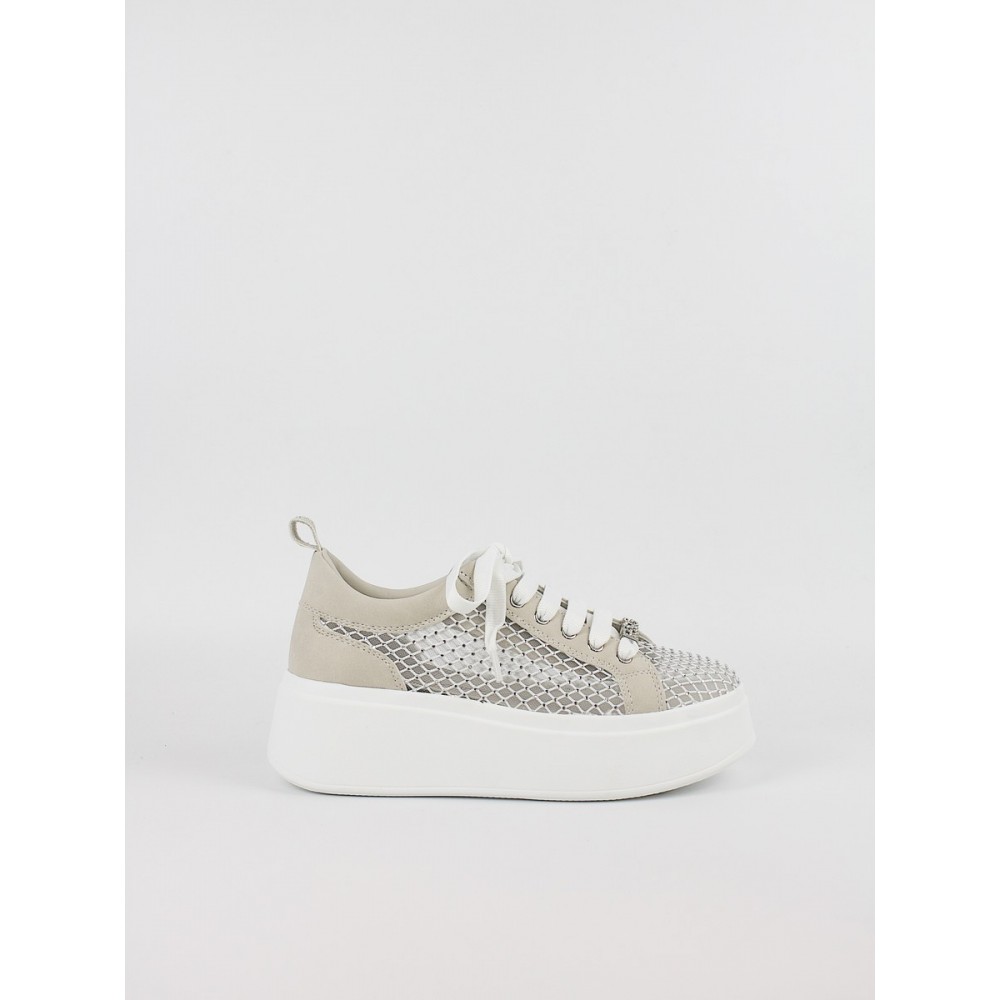 Γυναικείο Sneaker Renato Garini W119R61534V4 Μπεζ