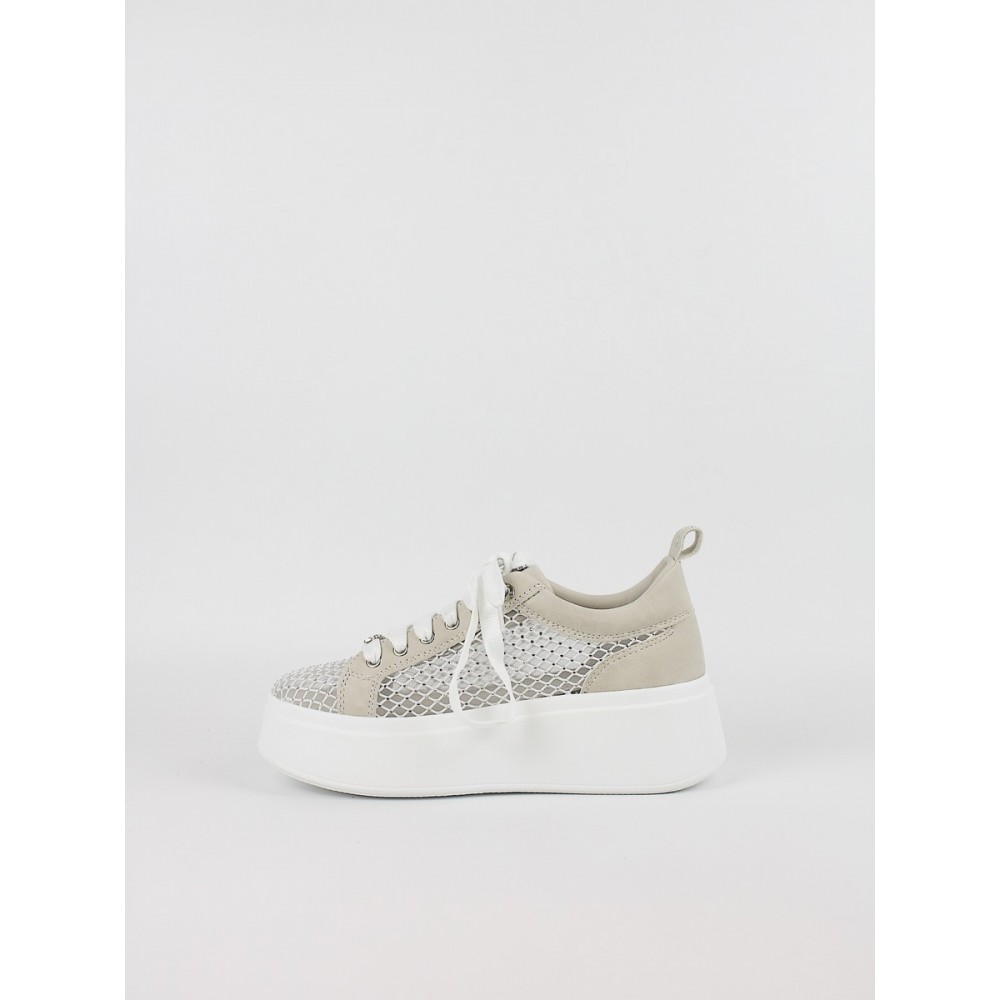 Γυναικείο Sneaker Renato Garini W119R61534V4 Μπεζ