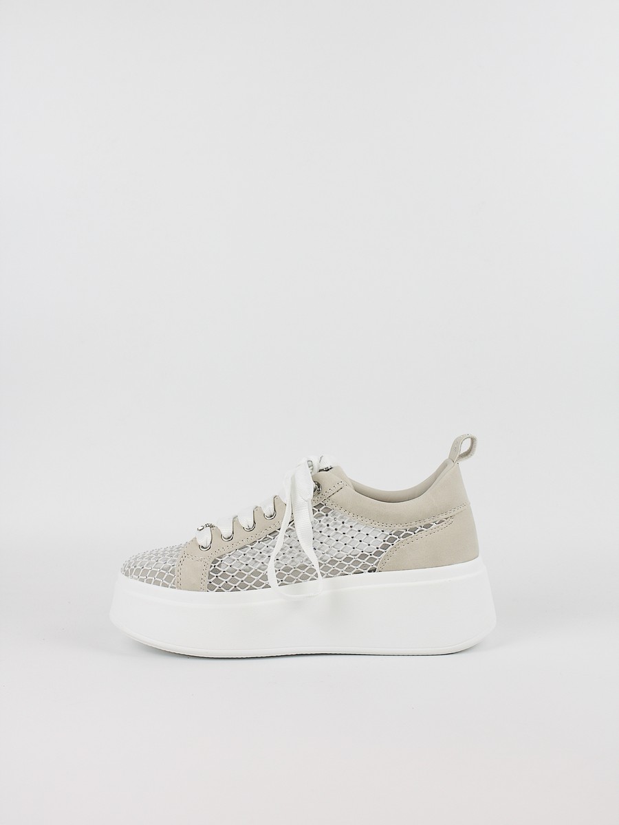 Γυναικείο Sneaker Renato Garini W119R61534V4 Μπεζ