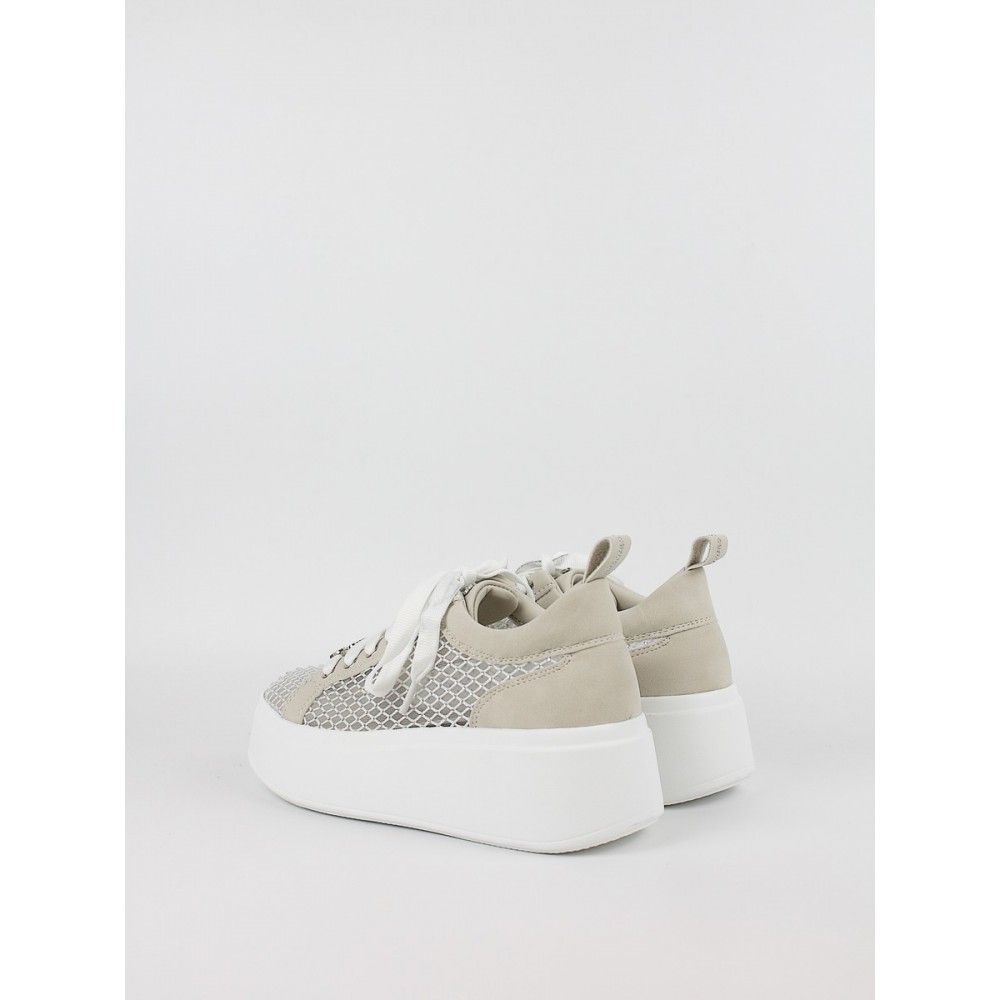Γυναικείο Sneaker Renato Garini W119R61534V4 Μπεζ