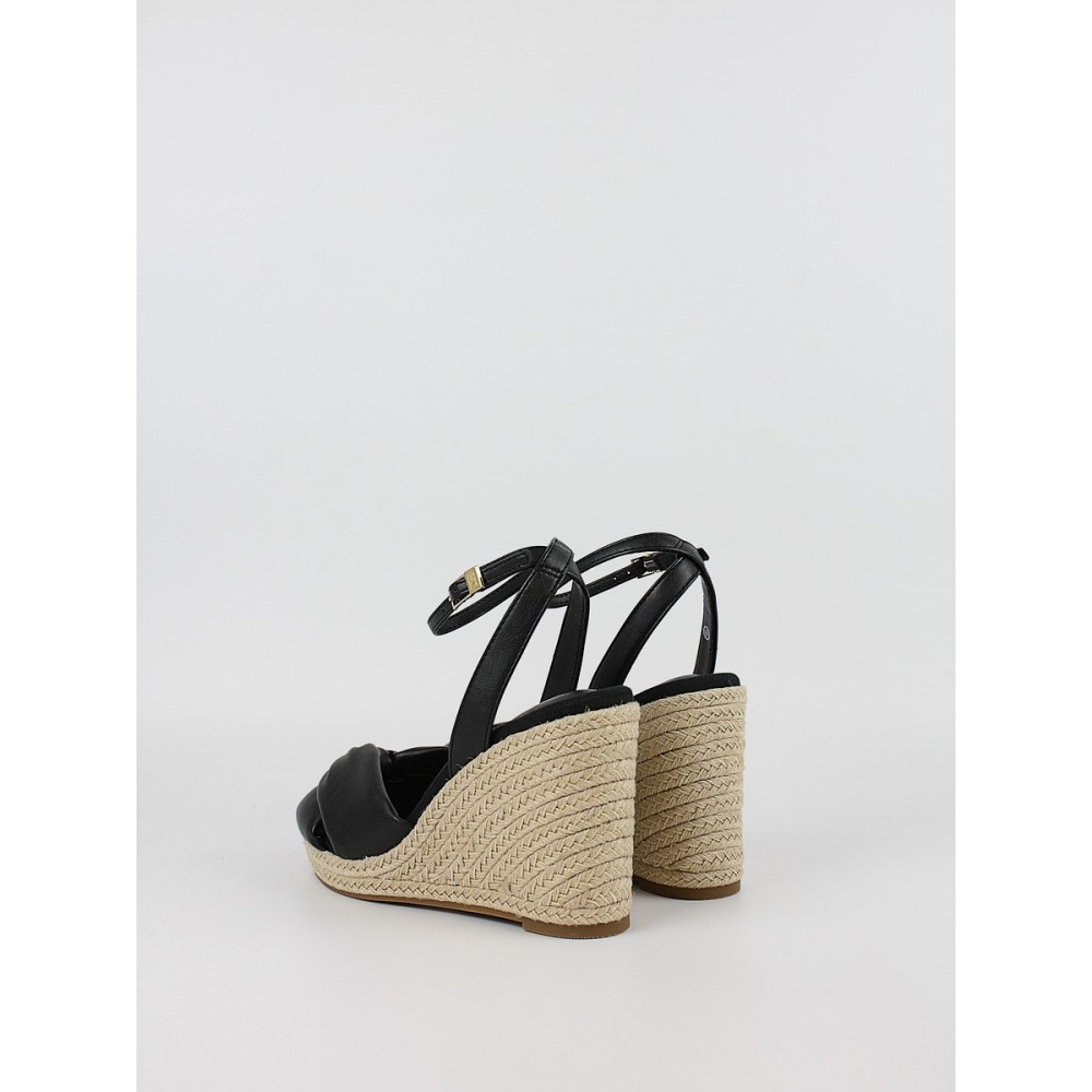 Γυναικεία Πλατφόρμα Tommy Hilfiger Th Bow High Cork Wedg FW0FW09011-BDS Μαύρη