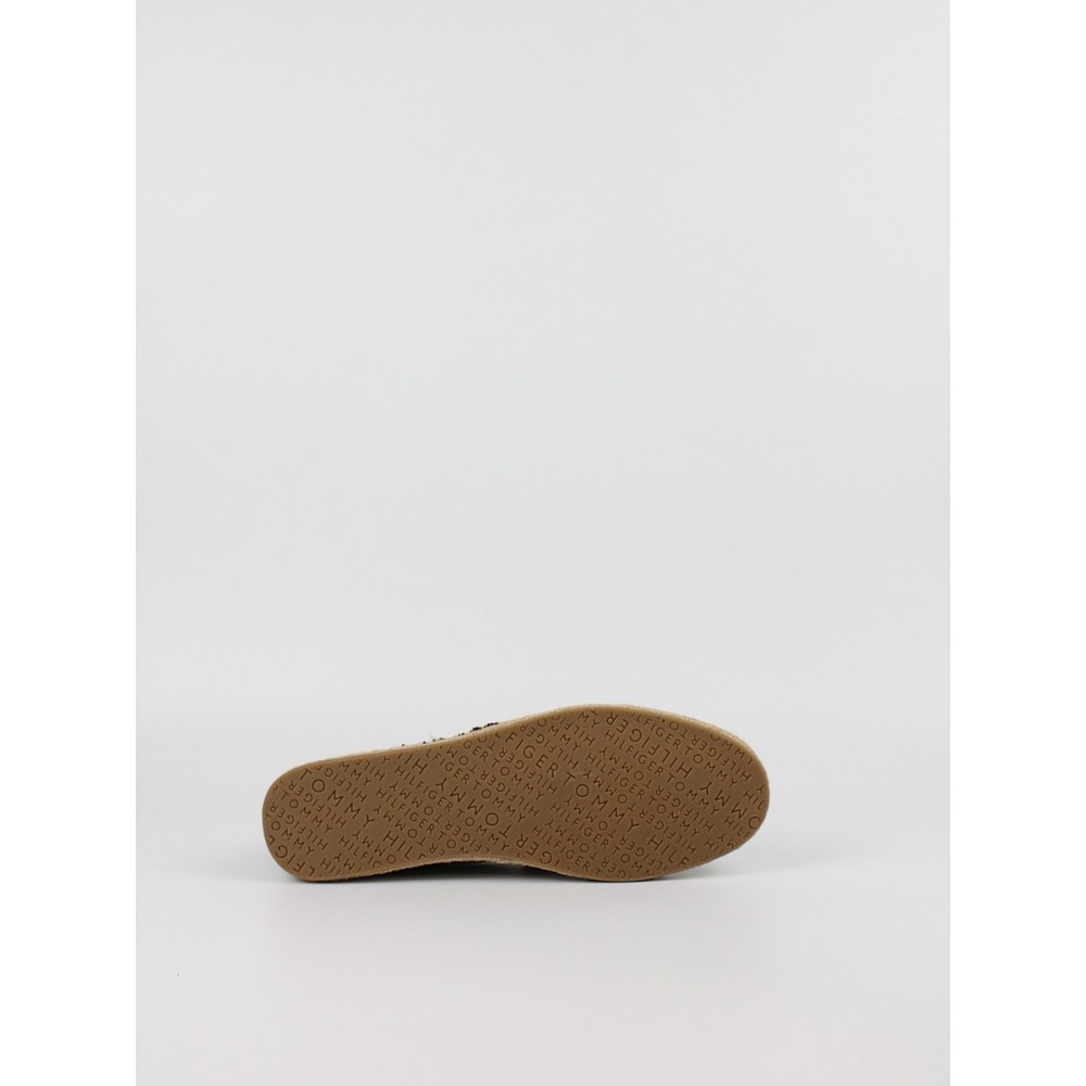 Γυναικεία Εσπανδρίγια Tommy Hilfiger Flag Canvas Espadrille FW0FW08541-BDS Μαύρο