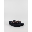 Γυναικεία Σαγιονάρα Tommy Hilfiger Th Wedge Braided Summer Sandal FW0FW09198-0GY Μπλέ