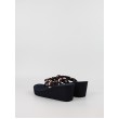Γυναικεία Σαγιονάρα Tommy Hilfiger Th Wedge Braided Summer Sandal FW0FW09198-0GY Μπλέ