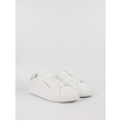 Ανδρικά Sneaker Tommy Hilfiger Th Court Leather Detail Ess FM0FM05367-0LE Ασπρο