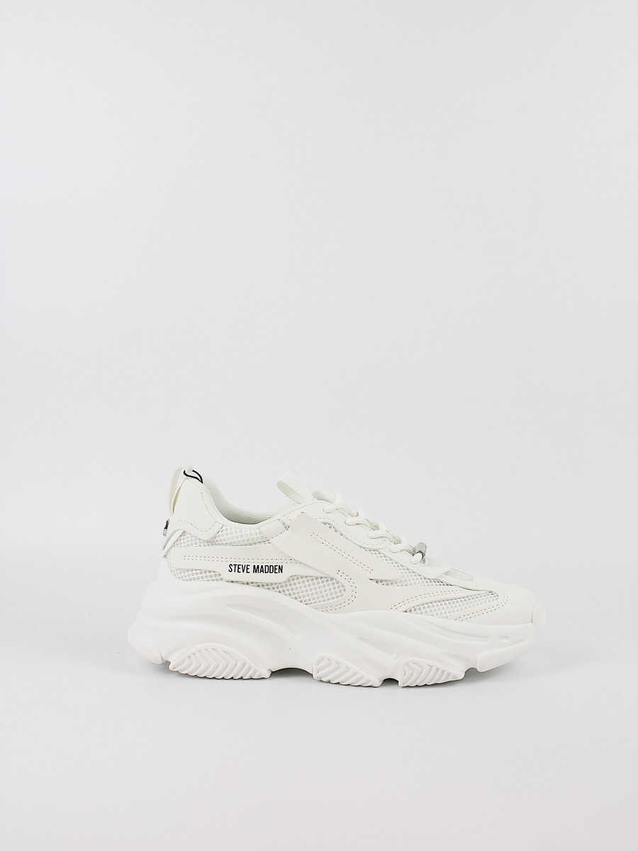 Γυναικείο Sneaker Steve Madden Possession SM11004652-04005 Ασπρο