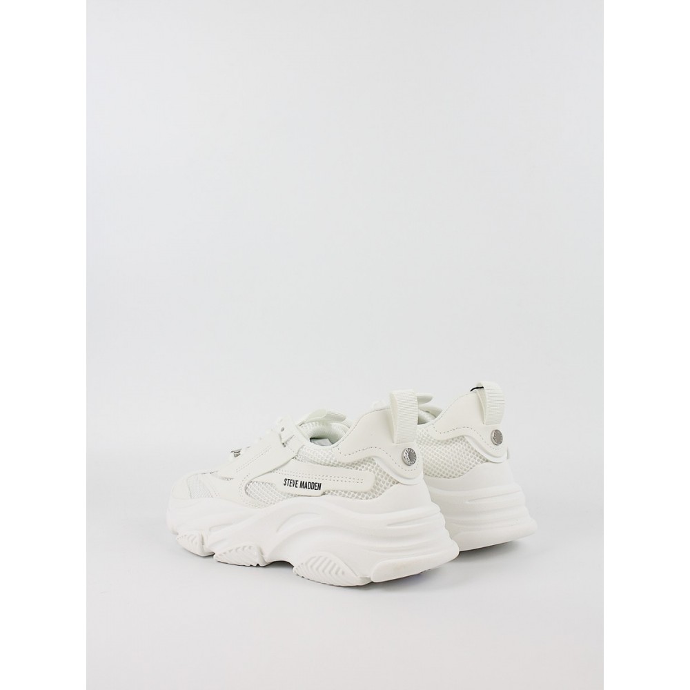 Γυναικείο Sneaker Steve Madden Possession SM11004652-04005 Ασπρο