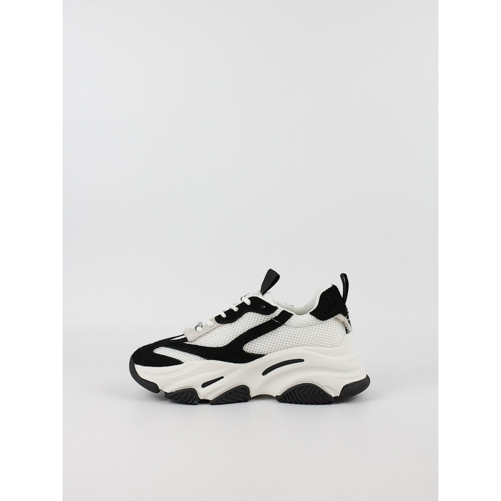 Γυναικείο Sneaker Steve Madden Possession SM11004652-03006 Ασπρόμαυρο