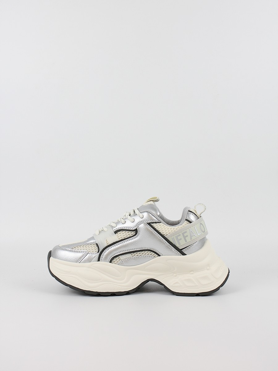 Γυναικείο Sneaker Buffalo Yuno One BUF1636643 Ασημί