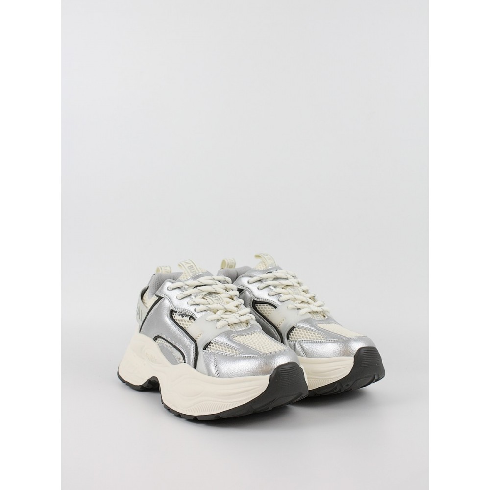 Γυναικείο Sneaker Buffalo Yuno One BUF1636643 Ασημί