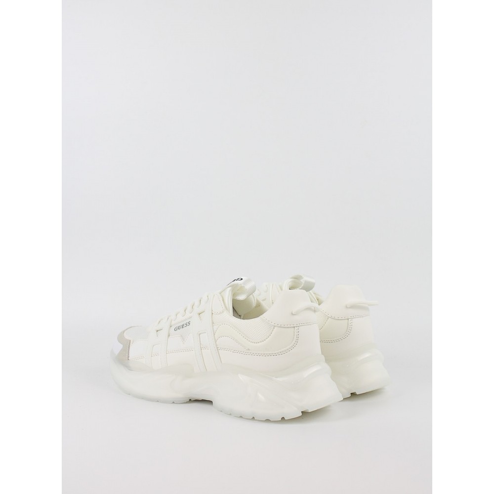 Ανδρικό Sneaker Guess Belluno FMFUNOELL12 Ασπρο