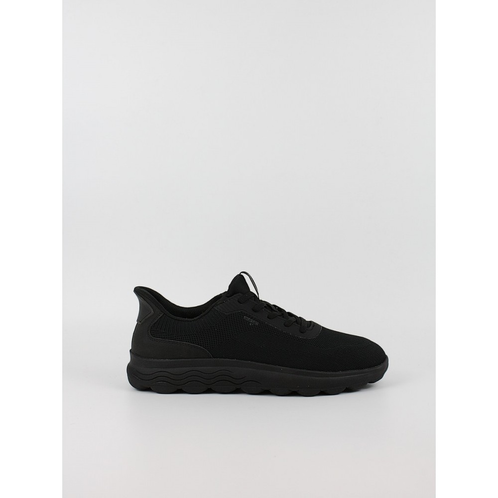Ανδρικό Sneaker Geox Spherica Plus U55MPA-06KEK-C9999 Μαύρο