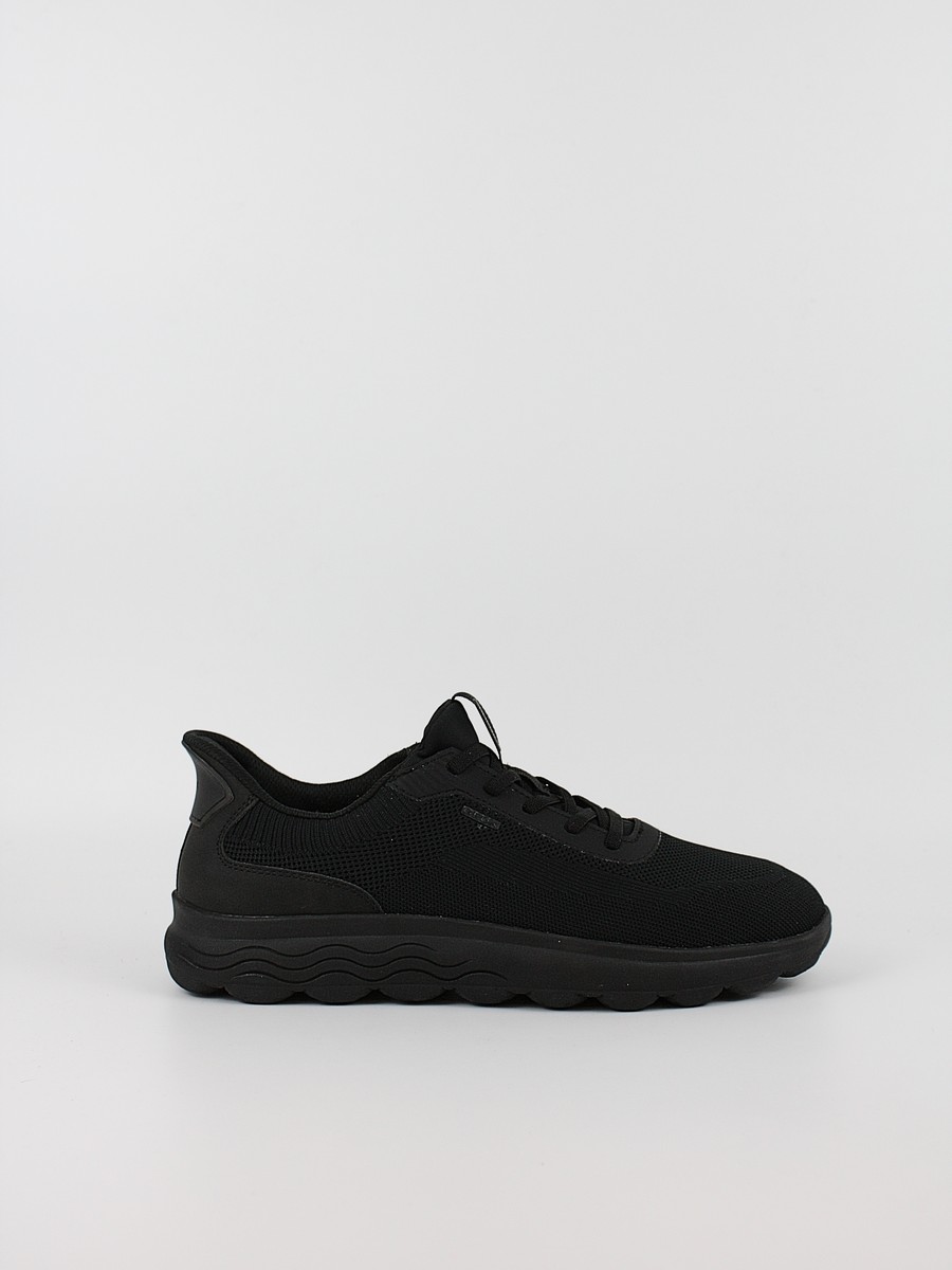 Ανδρικό Sneaker Geox Spherica Plus U55MPA-06KEK-C9999 Μαύρο