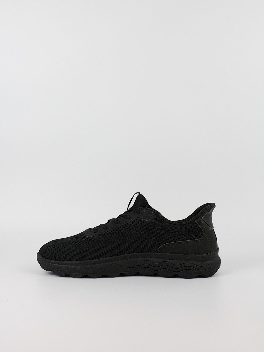 Ανδρικό Sneaker Geox Spherica Plus U55MPA-06KEK-C9999 Μαύρο