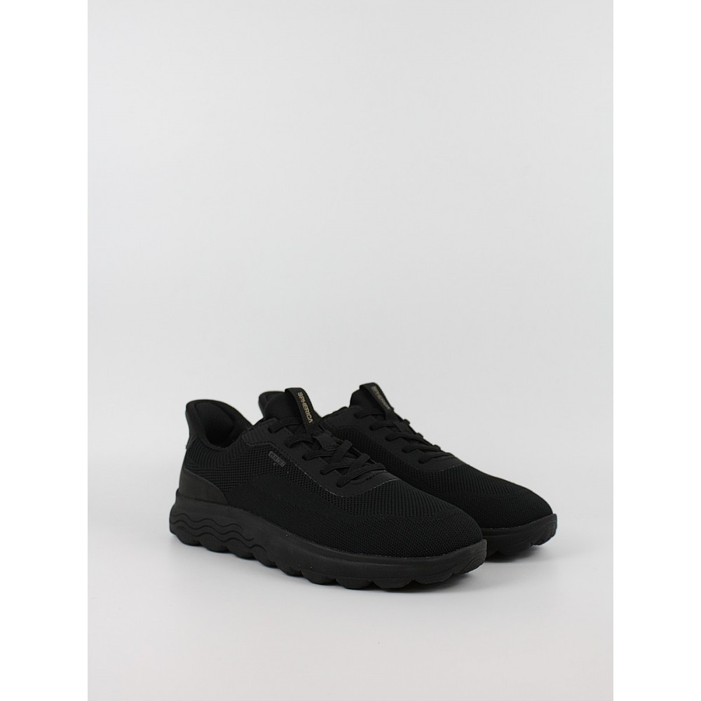 Ανδρικό Sneaker Geox Spherica Plus U55MPA-06KEK-C9999 Μαύρο