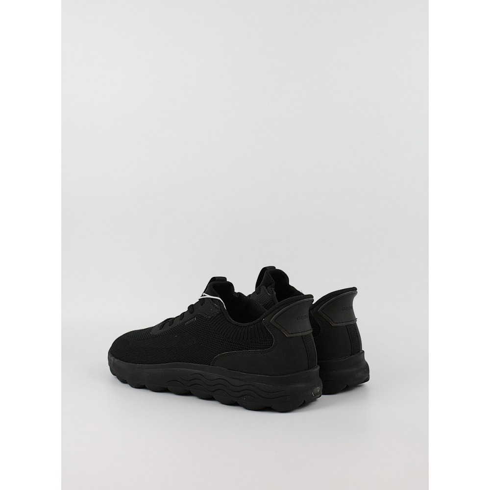 Ανδρικό Sneaker Geox Spherica Plus U55MPA-06KEK-C9999 Μαύρο