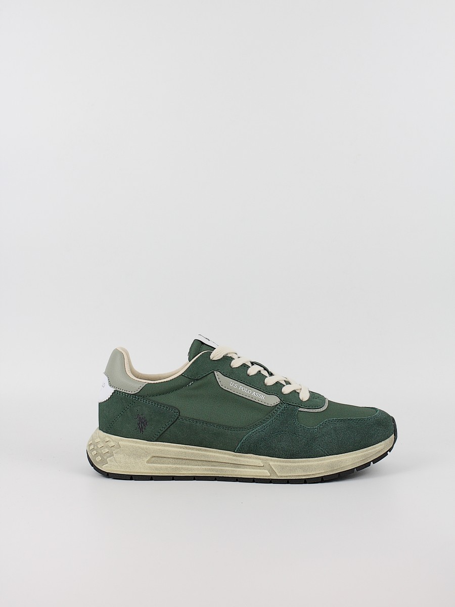 Ανδρικό Sneaker Us Polo Assn SENEKA004A-GRE009 Πράσινο