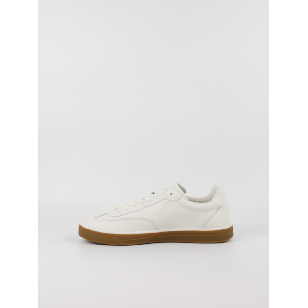 Ανδρικά Sneaker Tommy Hilfiger Th Lo Lux Lth FM0FM05815-YBL Ασπρο
