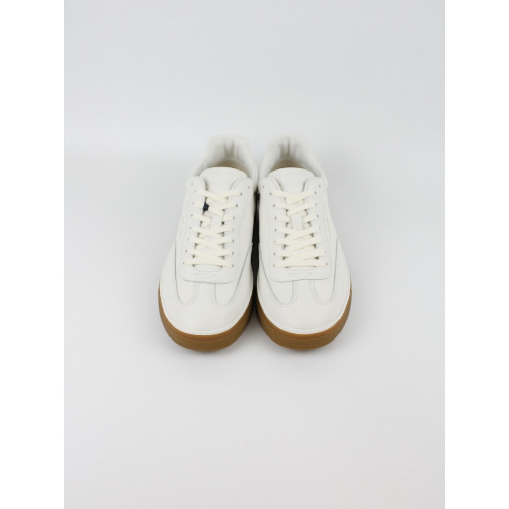 Ανδρικά Sneaker Tommy Hilfiger Th Lo Lux Lth FM0FM05815-YBL Ασπρο