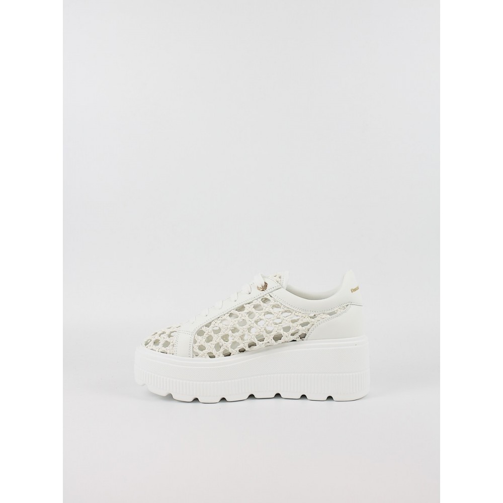 Γυναικείο Sneaker Renato Garini W119R611326M Ασπρο