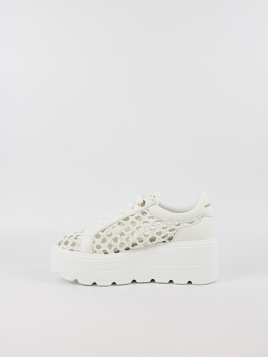 Γυναικείο Sneaker Renato Garini W119R611326M Ασπρο