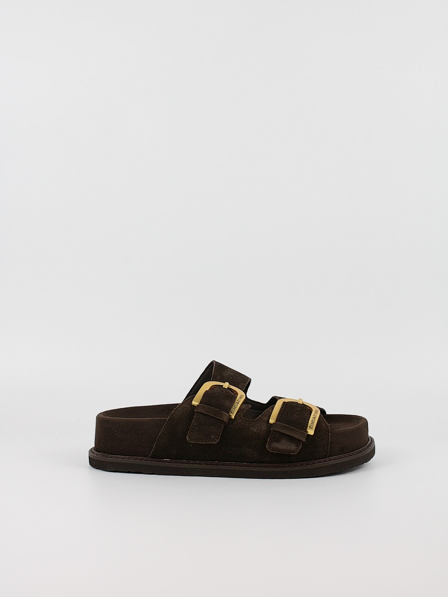 Γυναικεία Σανδάλια Komis-Komis E603 Ebano