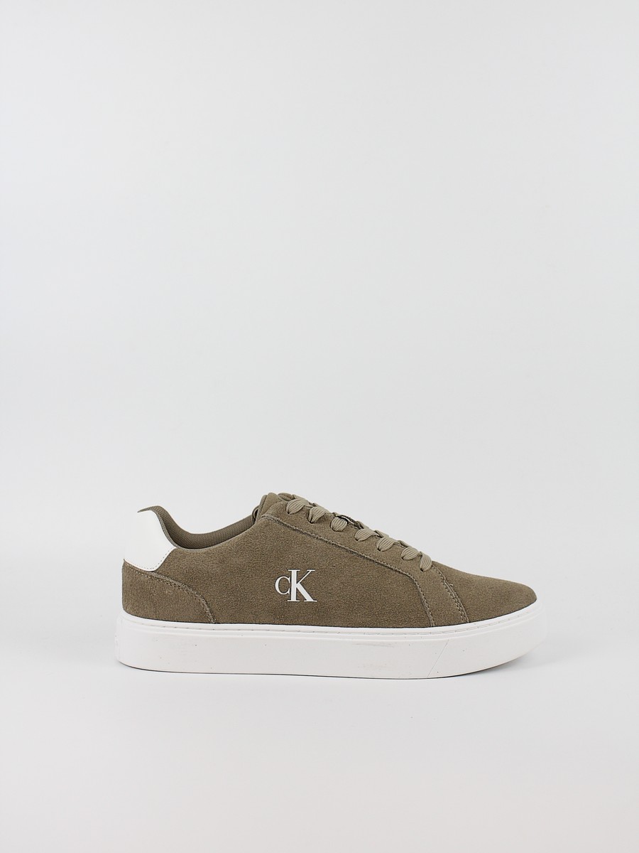 Ανδρικά Sneaker Calvin KLein Classic Cupsole Laceup Su YM0YM01434-0I6 Μπεζ
