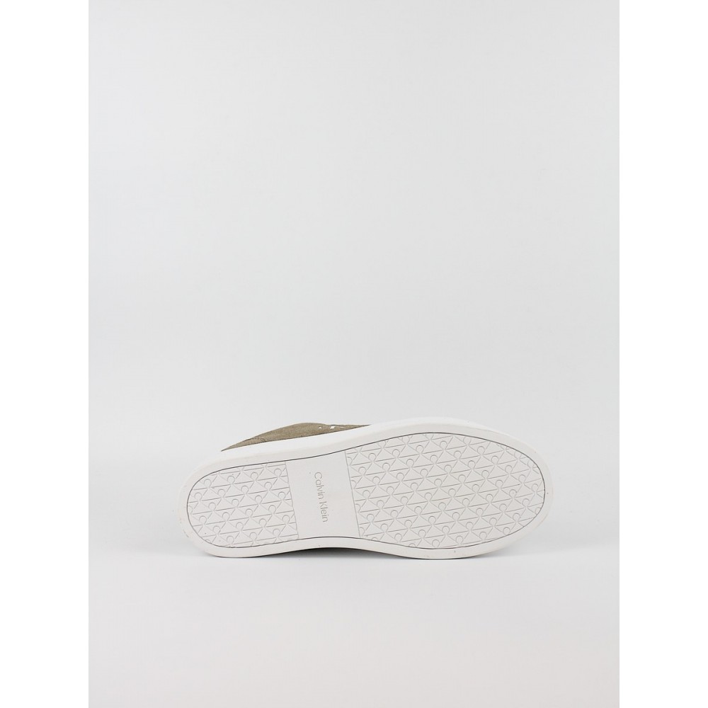 Ανδρικά Sneaker Calvin KLein Classic Cupsole Laceup Su YM0YM01434-0I6 Μπεζ