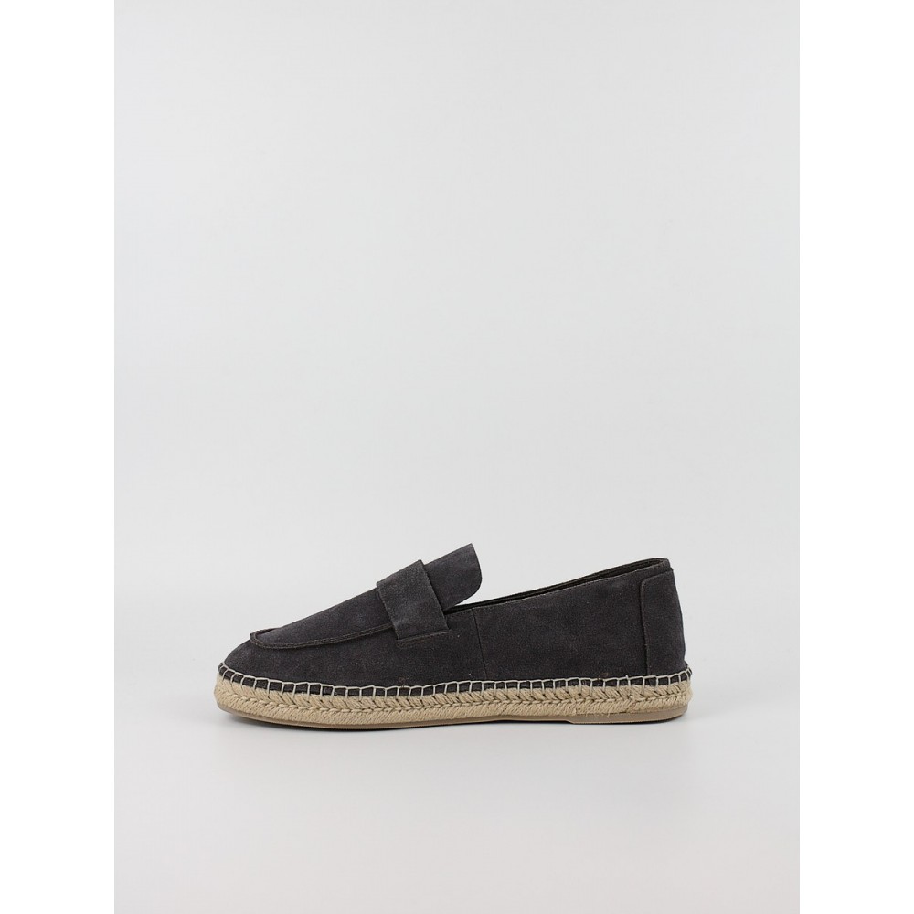 Ανδρικά Μοκασίνι Calvin KLein Espadrille Loafer Band Su HM0HM02072-GE7 Γκρι